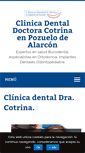 Mobile Screenshot of clinicadentaldoctoracotrina.com